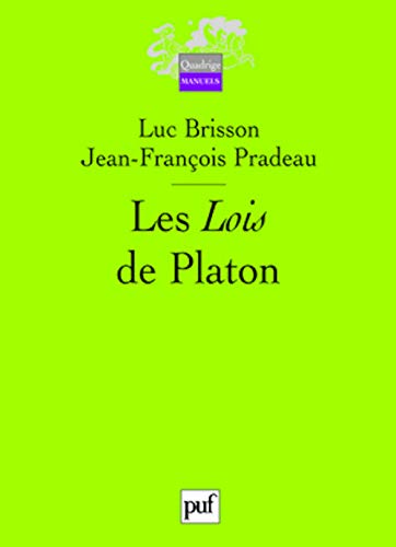 Beispielbild fr Les Lois de Platon zum Verkauf von Gallix