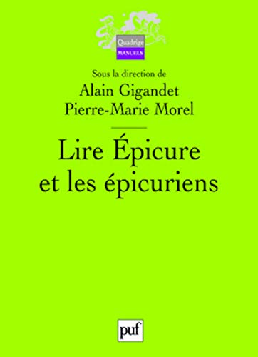 Beispielbild fr Lire Epicure et les picuriens zum Verkauf von Revaluation Books