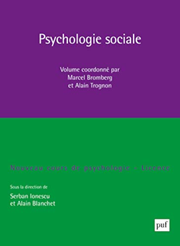 Beispielbild fr Psychologie sociale : Nouveau cours de psychologie, Licence zum Verkauf von Ammareal