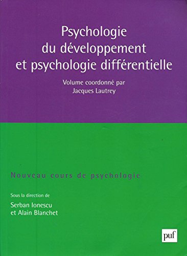 9782130565840: Psychologie du dveloppement et psychologie diffrentielle