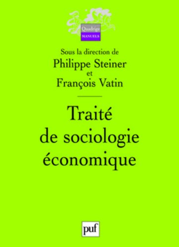 Beispielbild fr Trait de sociologie conomique zum Verkauf von Ammareal