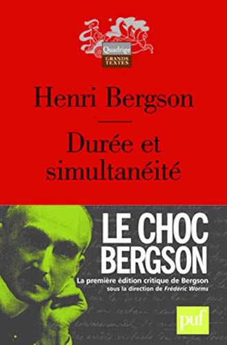 Beispielbild fr Dure et simultanit: A propos de la thorie d'Einstein zum Verkauf von Librairie Mots d'hippo