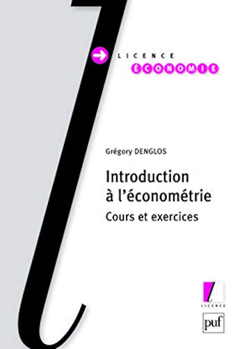 9782130568728: Introduction  l'conomtrie: COURS ET EXERCICES