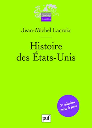 Imagen de archivo de Histoire des tats-Unis a la venta por medimops