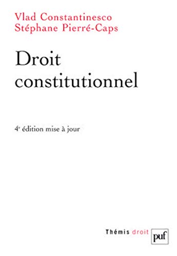 Beispielbild fr Droit constitutionnel zum Verkauf von medimops