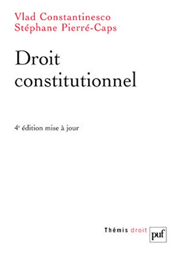 Stock image for Droit Constitutionnel for sale by RECYCLIVRE