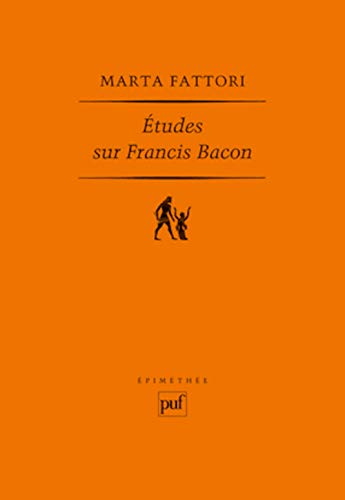 9782130580898: Etudes sur Francis Bacon