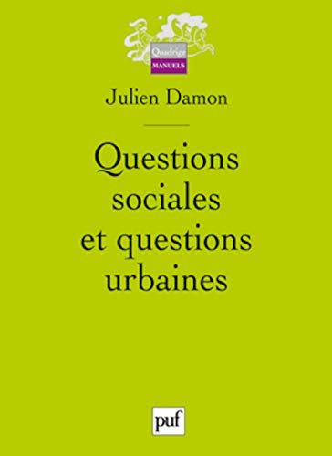 9782130581352: Questions sociales et questions urbaines