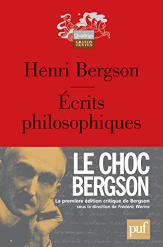 Ã‰crits philosophiques (9782130582496) by Bergson, Henri