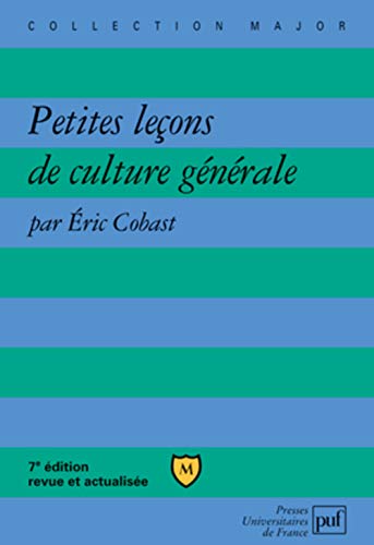 Beispielbild fr Petites leons de culture gnrale zum Verkauf von Ammareal