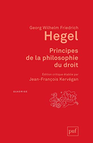 Beispielbild fr Principes de la philosophie du droit zum Verkauf von Revaluation Books