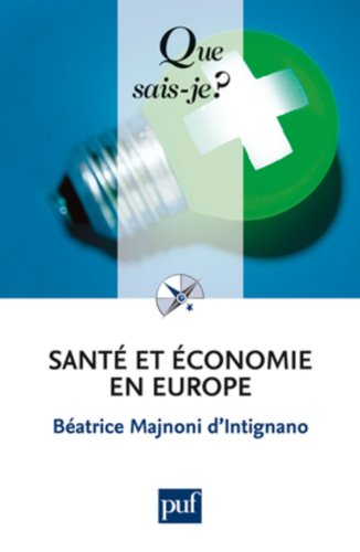 Stock image for Sant et conomie en Europe for sale by Ammareal