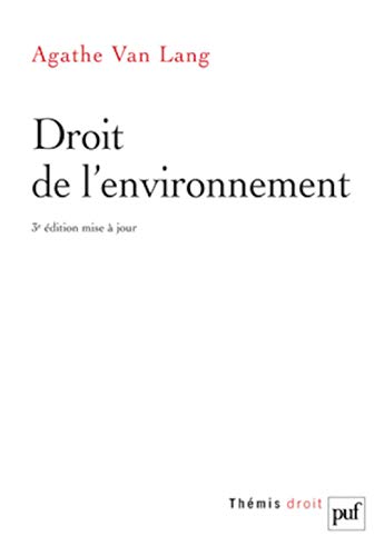 Beispielbild fr Droit de l'environnement zum Verkauf von medimops