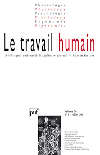 Beispielbild für Travail humain 2011 - vol. 74 - N° 3 zum Verkauf von medimops