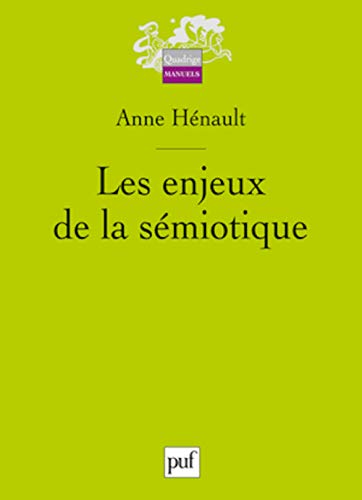 Stock image for Les enjeux de la smiotique for sale by GF Books, Inc.