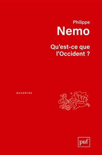 Beispielbild fr Qu'est-ce Que L'occident ? zum Verkauf von RECYCLIVRE