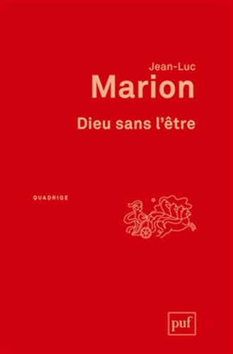 

Dieu sans l'Ãªtre [Paperback] Marion, Jean-Luc