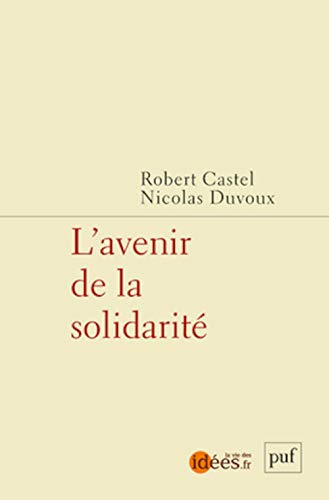 Stock image for L'avenir de la solidarit for sale by WorldofBooks