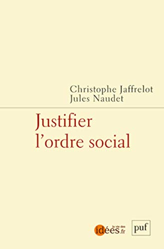 Stock image for Justifier l'ordre social. Caste, race, classe et genre for sale by Ammareal