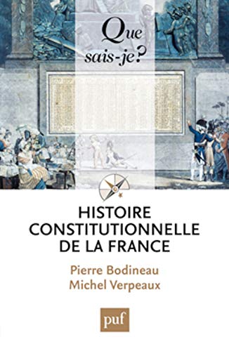 Stock image for Histoire constitutionnelle de la France for sale by medimops