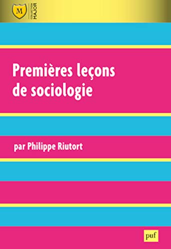 Stock image for Premires leons de sociologie for sale by medimops