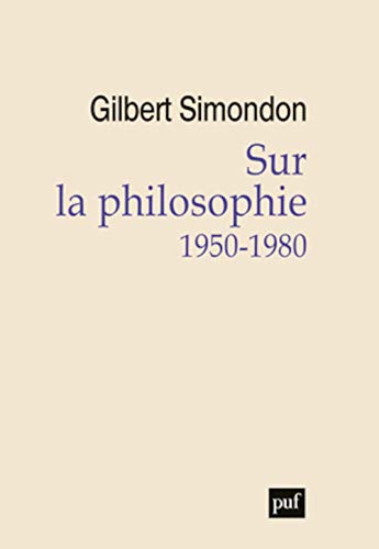 Stock image for Sur la philosophie 19501980 for sale by Buchpark