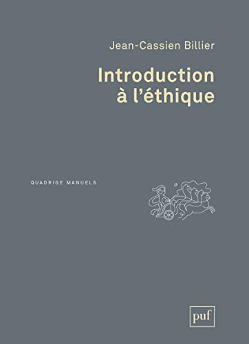 Beispielbild fr Introduction  l'thique zum Verkauf von Librairie l'Aspidistra