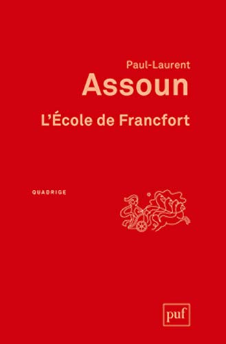 9782130633853: L'Ecole de Francfort