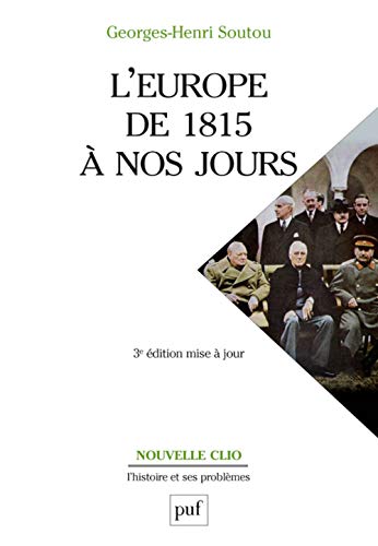 9782130634928: L'Europe de 1815  nos jours