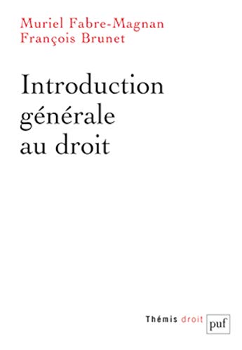 Beispielbild fr Introduction g?n?rale au droit zum Verkauf von Reuseabook
