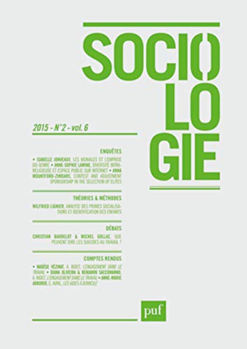 Stock image for Sociologie 2015, n 2 [Fournitures diverses] Collectif for sale by BIBLIO-NET