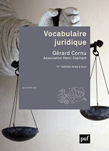 Stock image for Vocabulaire juridique for sale by Ammareal