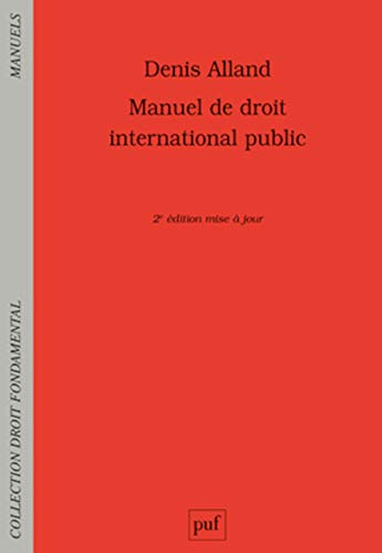 Beispielbild fr Manuel de droit international public zum Verkauf von Ammareal