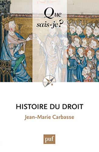 Beispielbild fr Histoire du droit zum Verkauf von Ammareal