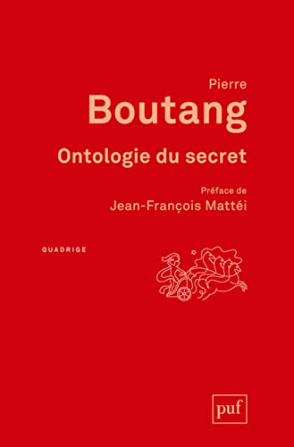 9782130787143: Ontologie du secret: Prface de Jean-Franois Matti