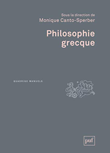 9782130795292: Philosophie grecque