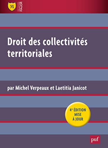 Stock image for Droit des collectivits territoriales for sale by medimops