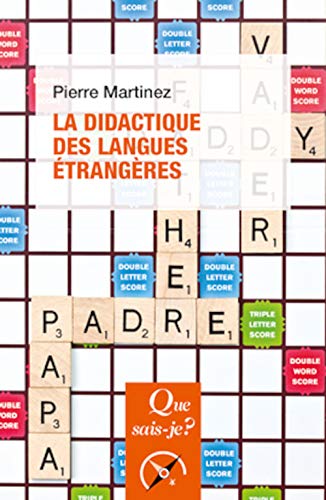 Beispielbild fr La didactique des langues  trang res (Que sais-je ?) (French Edition) zum Verkauf von Better World Books: West