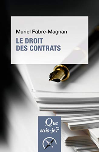 Beispielbild fr Le droit des contrats zum Verkauf von medimops