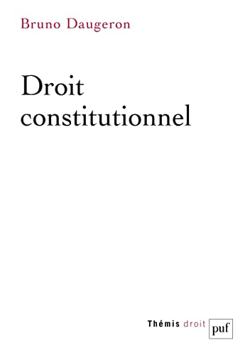 Imagen de archivo de Droit constitutionnel a la venta por medimops