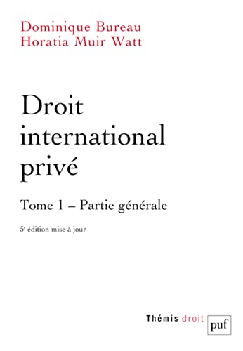 Stock image for Droit international priv. Tome 1 for sale by Gallix