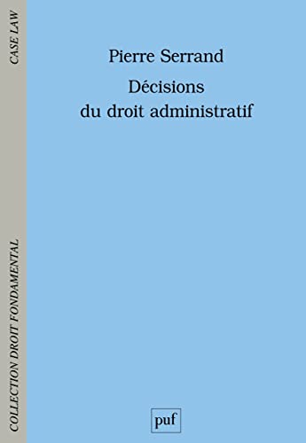 Beispielbild fr Dcisions du droit administratif zum Verkauf von medimops