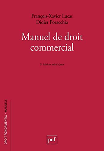 Beispielbild fr Manuel de droit commercial zum Verkauf von Gallix