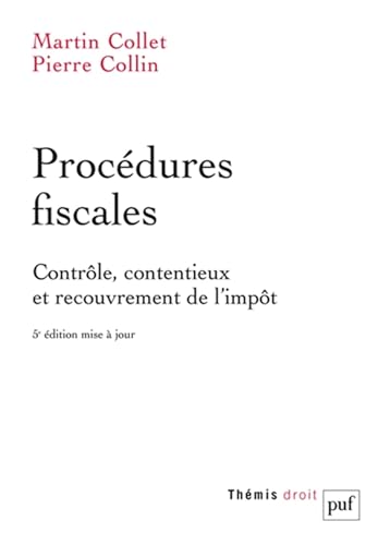 Beispielbild fr Procdures fiscales: Contrle, contentieux et recouvrement de l'impt zum Verkauf von Gallix