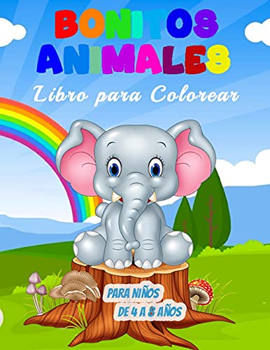 Beispielbild fr Bonitos Animales Libro para Colorear para Nios de 4 a 8 Aos: 55 Ilustraciones nicas para Colorear, un Maravilloso Libro de Animales para Adolescent zum Verkauf von Buchpark