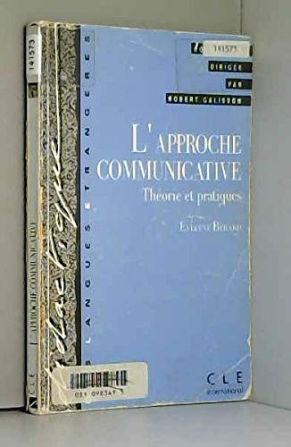 Beispielbild fr Didactique Des Langues Etrangeres: L'Approche Communicative zum Verkauf von medimops