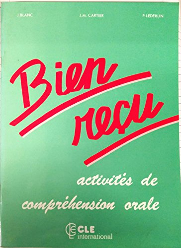 Beispielbild fr Bien Recu - Level 2: Livret zum Verkauf von medimops