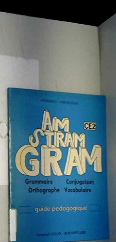 9782200011208: Am stram gram grammaire ce 2 livre du maitre