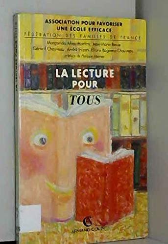 Stock image for La lecture pour tous : Colloque for sale by Ammareal