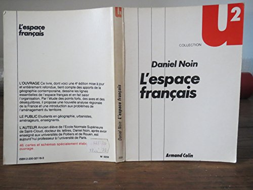 Beispielbild fr L'ESPACE FRANCAIS. 9me dition 1996 zum Verkauf von Ammareal
